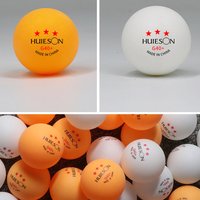 Huieson 3 Star G40+ Ping Pong Balls ABS+ New Materials Durable Professional Table Tennis Ball Competition Multi-Ball Training