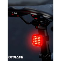 AliExpress CYCLAMI Smart Tail Light Auto Brake Sensing Waterproof Rechargeable Bicycle Light Rear Warn Cycling Taillight Bike Accessories