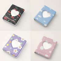 C Cute Photo Album 3 Inch Love Heart Hollow Picture Storage Case Kpop Card Binder Name Card Book Photocard Holder 36 Pockets