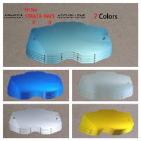 AliExpress ARMEGASTRATARACEACCURI Fit For ARMEGA STRATA RACE ACCURI Replacement Lenses MTB ATV MX Motocross Goggles Lens Cycling Accessories Tearable Film 7colors