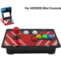 RAC-J200S-NM Arcade Joystick FightStick 6 Digital Fire Buttons Acrylic Panel Plug & Play Game Controller for NEOGEO Mini Console