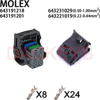 1SET 64319-1218 64319-1211 64319-1216 64319-1201 Molex 32 Pin ECU Automotive connector CMC Receptacle wire harness
