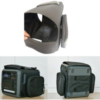 1PC For DJI Power 1000 Mini Portable Power Station Carrying Case MOLLE System Travel Storage Bag w Quick-release Accessory Pouch