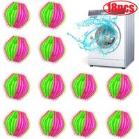 1/18Pcs Hair Remover Laundry Ball Portable Clothes Pet Lint Grab Hair Catcher Ball Washing Machine Hair Remover Cleaning Balls