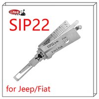 Narzędzie ślusarskie Lishi 2-w-1 do odczytywania/decodowania zamków Jeep/Fiat SIP22