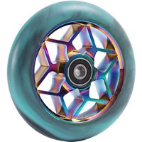 Silent 110mm Scooter Wheels Colorful Pu Thick Wheel Replacement Stable Aluminum Alloy Stunt Scooter Wheels Adults