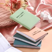 Fashion Portable 2026 Agenda Book To Do List Spanish A7 To Do Planner Weekly Planner Self-Disciplined Journal Notebook Student