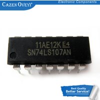 5pcs/lot SN74LS107AN DIP14 SN74LS107N DIP HD74LS107AP 74LS107 DIP-14 DM74LS107AN MB74LS107 In Stock
