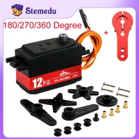 12KG Digital Servo TD-9512MG semi-metal 4.8v-7.4v Steering Gear 180/270/360 Degree for RC Car 1:8 1:10 Drift Cars Flat Runner