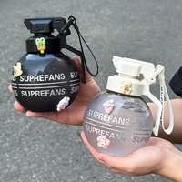 Creative Hand Grenade Water Cup Special-Shaped with Lid New Funny Personality Fitness Gym Camping Outdoor Sports