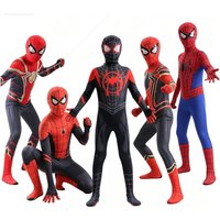 Kostium cosplay Milesa Moralesego w tematyce Spider-Mana, pełny kombinezon zentai, strój na imprezę halloweenową, kolekcjonerski prezent świąteczny dla fanów cosplayu.