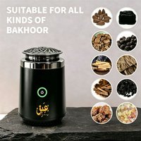 Schwarzes BK-27 Mini Tragbares Aromatherapie-Gerät Geschenkbox-Set/Ätherisches Öl für Zuhause und Auto/Aromatherapie-Material Aromatherapie-Ofen
