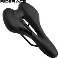 Bike Saddle Hollow MTB Mountain Road Bike Seat For Men Women PU Leather Sponge Comfortable Soft Shockproof Cycling Cushion