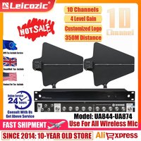 Leicozic UA844 UHF Combiner Antenna Distribution System RF Signal Distributor For All Wireless Microphone 460-950Mhz Stage Audio