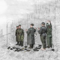 1/35 resin soldier model GK military theme (5 figures) unassembled and unpainted DIY kit 741R