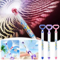 1/3Pcs Summer Pull-Type Water Gun, Clear Tube Squirt Shooter Water Toy for Beach, Pool, Drifting & Outdoor Party Activities