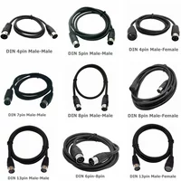 Din 8 Pin 4PIN 5PIN 6PIN 7PIN 8Pin 13pin MIDI Male-Male Female Speaker Signal Surveillance Automotive Computers Audio Cable