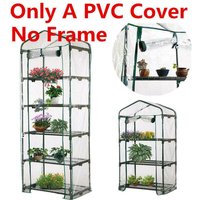 3/4/5 Tiers Garden Greenhouse Cover Plant Flower Growth House Heat Retaining PVC Waterproof Cover Garden Wear-resistant