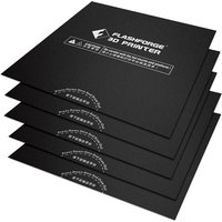 5pcs Flashforge 3D Printing Build Surface Fit Ad3 Adventurer 3, AD3C, Adventurer 3 Lite 3D Printer Heat Bed Platform Sticker