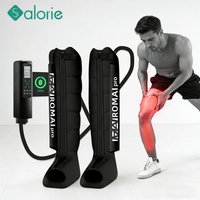 Rechargeable Air Compression Massage Leg Massager Pneumatic Boots 6 Airbags Leg Lymphatic Drainage Press Pump Massage Apparatus