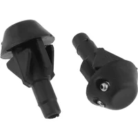 2Pcs 643871 Plastic Car Window Windshield Front Windscreen Wiper Washer Jet Nozzles Water Spray For Peugeot 106 205 206 306 506