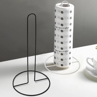 Stainless steel paper towel holder, durable and versatile wrap paper storage rack for kitchen, bathroom and living room