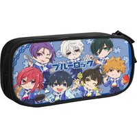 Anime Blue Lock Pencil Case Fun Pen Box Bag Student Big Capacity Students School Zipper Pencilcases
