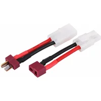 Adapter Female/Male Deans T Plug to Tamiya Connector Conversion Cable 16AWG Airsoft Gun Battery For RC Drone Car Boat Battery
