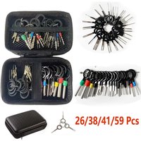 Car Terminal Removal Tools Wire Plug Wire Crimp Connector Extractor Automotive Kit Keys Pins Repair Extraction Mechanical Tools