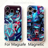 H-HazbinS Vox Hotel Trust Us Phone Case For iPhone 17,16,15,14,13,12,11 Pro,Max,Plus,Mini,Air,E Magnetic Magsafe Frosted Clear
