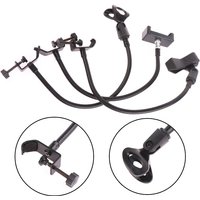 Flexible Microphone Gooseneck phone Stand with Desk Clamp for Radio Broadcasting Studio Live Broadcast Equipment Stations
