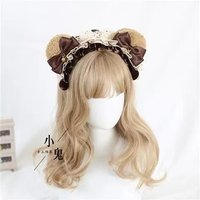 Handmade Multicolor Sweet Lace Lolita KC Hair Band Lolita Daily Elegant Bow Hairband Decoration