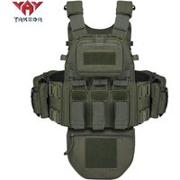 YAKEDA 8280 Multifunctional Full Protection Tactical Vest Snake Buckle Quick Release Outdoor Camouflage Tactical Vests