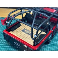 AXIAL SCX10 1/10 Rock Crawler Upgrade Parts - Jeep CJ7 Rear Bed Wooden Decorative Panel