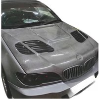 Direct Fit Carbon Fiber Front Engine Hood Bonnet For E46 M3 2 Door