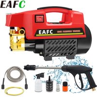 EAFC 1000W 200BAR High Pressure Washer Household Cleaner Water Pressure Machine Water Gun Cleaning for Cars ACUnits Home Windows