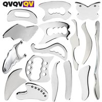 1Pcs Guasha Massage Tool,Grade Stainless Steel Scraping Tool for Soft Tissue Scraping,Upgrade Massage Tool,Used for Back,Legs