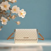 Michael Kors Ole Jet Set Item Medium Pvc Crossbody Bag For Women
