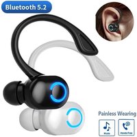 Sports Bluetooth Earphones Business Car Call Headphone With Microphone Wireless Audio Accessory For Mobile Phone Business Calls