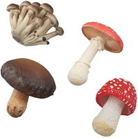 Vegetable Model Fungus Figurines Landscape Miniatures Matsutake Oyste Simulation Mushroom Pleurotus Teaching Toy Fungus Model