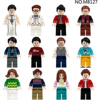 M8127 student tour group dolls, small particle toys, mini dolls and humanoid dolls.