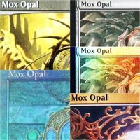 "Mox Opal" High Quality TCG Magical Proxy Cards Game Proxy Gathering Board Playing Game Trading Cards