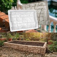 Flower Bed Fence Brick Cement Mold Courtyard Renovation Green Belt Imitation Stone Ancient Brick Prefabricated Concrete Products
