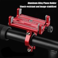 Aluminum Alloy Bicycle Phone Holder MTB Adjustable Nonslip Stand Holder For Mountain Road Bike GPS Clip Bikes Holder Accesories