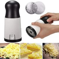 With 2 Blades for Grating Butter Vegetable Bread Chopped Corn Cheese Grater Stainless Steel Cheese Slicer