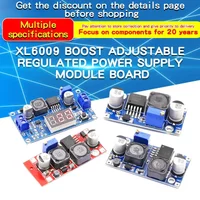 1PCS XL6009 DC-DC Boost Adjustable Power Supply Module Board Current Wide Voltage 5V12v Rise 24V The Largest 4A Current
