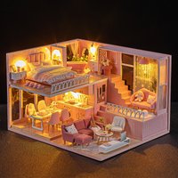Mini Maison à Beurre Miniature pour Bébé, Kit de Bricolage, Salle de Production, Jouets de Princesse, Décoration de Chambre à Coucher avec Meubles