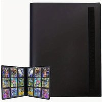 Classeurs et albums de rangement pour cartes de jeux de société (CCG, MTG, Magic, Yugioh) avec pochettes, capacité 160/360/480/540 cartes