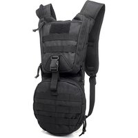 AliExpress NONE Outdoor Sports Double Front Pocket Cycling Hydration Pack for Hiking and Travel, Unisex Safe Multifunctional Water Bladder Bag