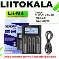 LiitoKala Lii-600 Lii-PD4 Lii-500 Lii-M4S 18650 26650 AA AAA Rechargeable battery charger
